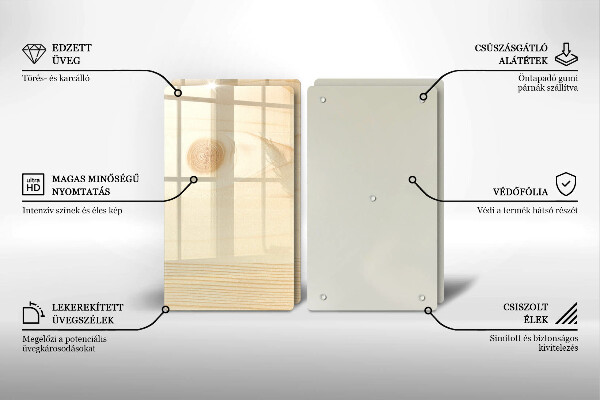 Kitchen worktop saver Wooden plank