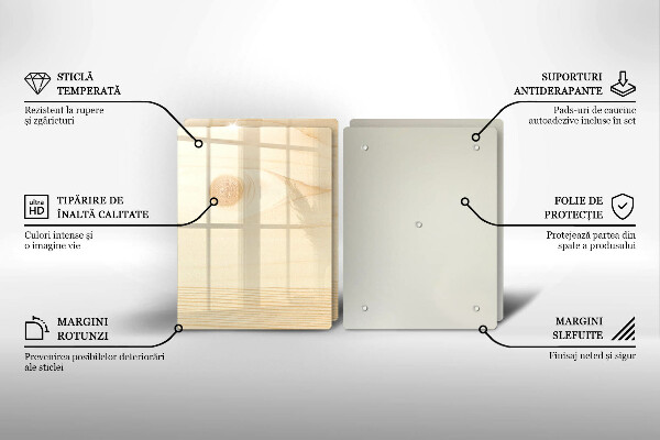 Kitchen worktop saver Wooden plank