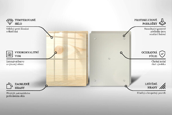 Kitchen worktop saver Wooden plank