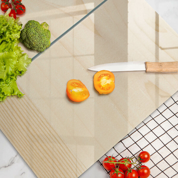 Kitchen worktop saver Wooden plank