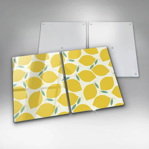 Kitchen worktop saver Illustratuion lemons