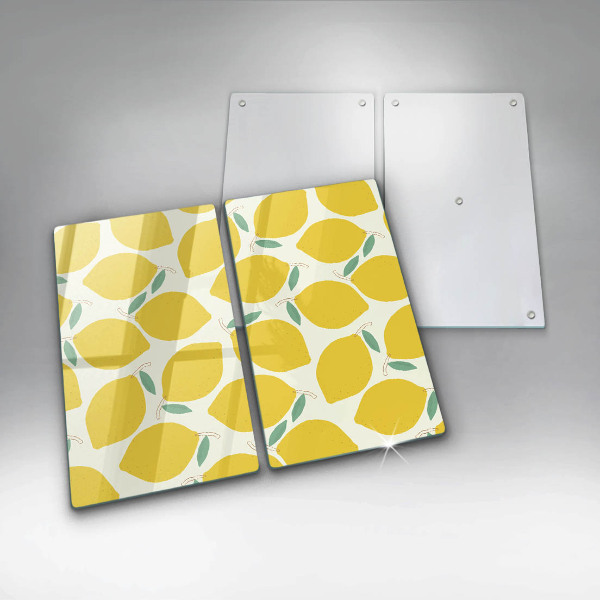 Kitchen worktop saver Illustratuion lemons