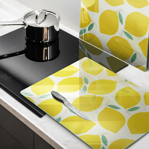 Kitchen worktop saver Illustratuion lemons