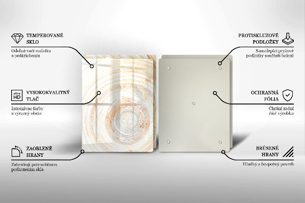 Worktop saver Wood texture