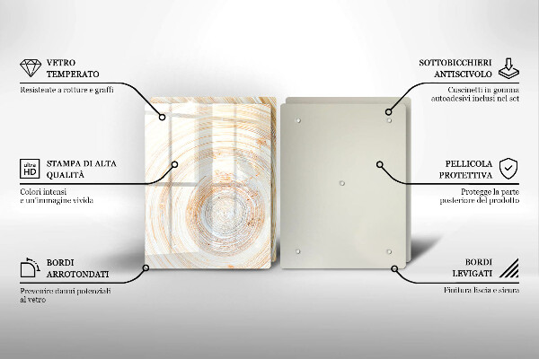Worktop saver Wood texture