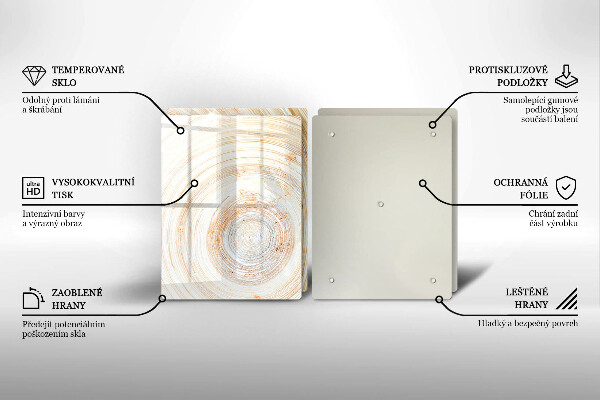 Worktop saver Wood texture