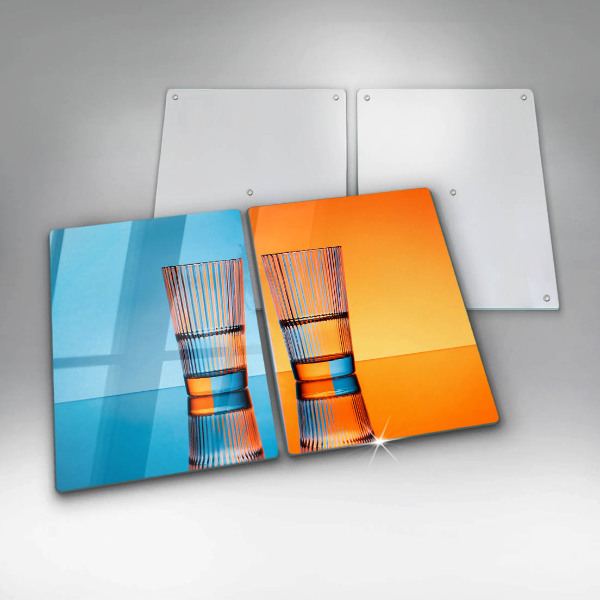 Worktop saver Two glasses of water