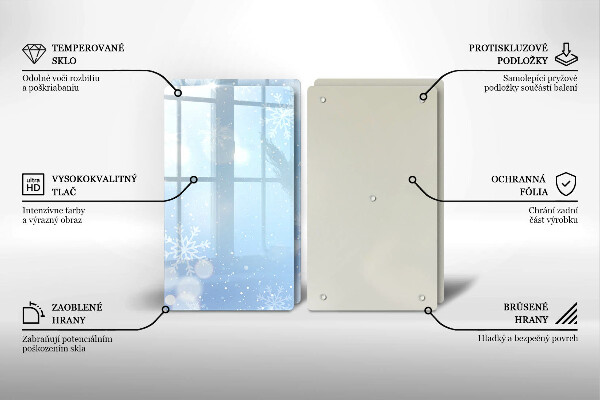 Worktop saver Winter texture