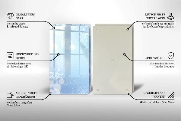 Worktop saver Winter texture