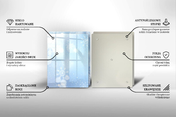 Worktop saver Winter texture