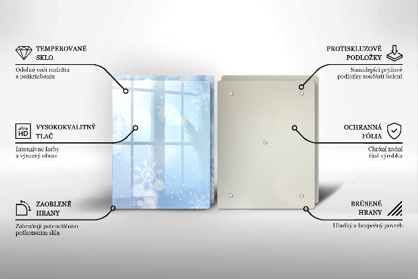 Worktop saver Winter texture