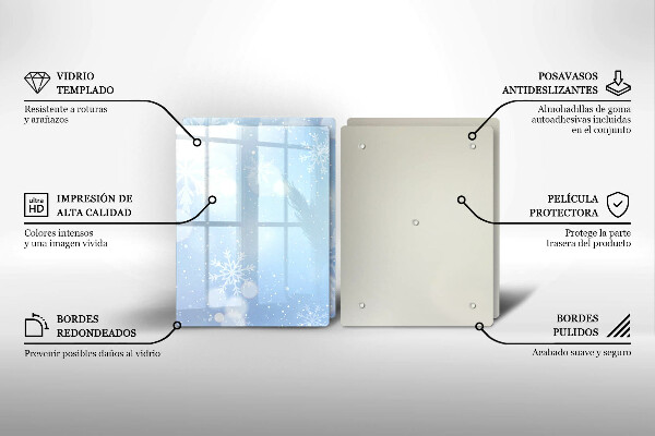 Worktop saver Winter texture