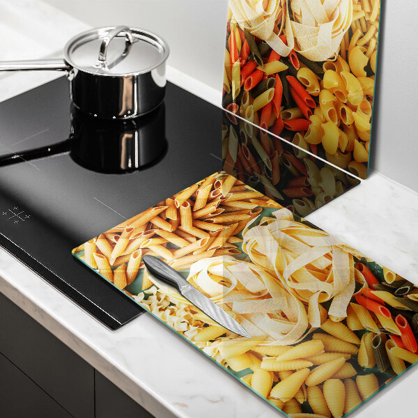 Worktop saver Different types of pasta