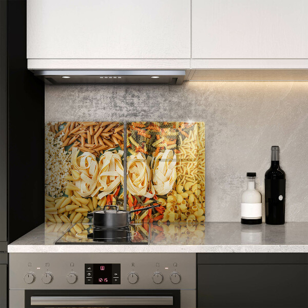 Worktop saver Different types of pasta
