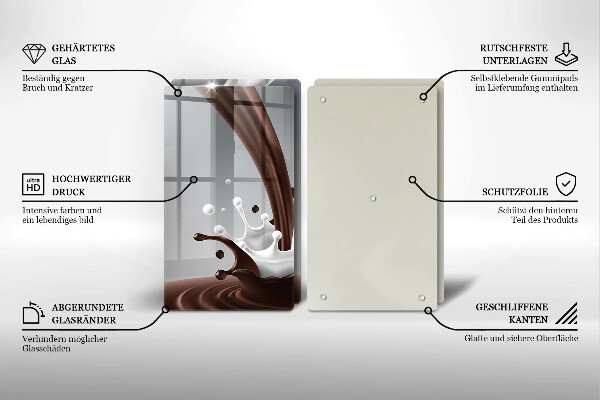 Worktop saver Milk and chocolate