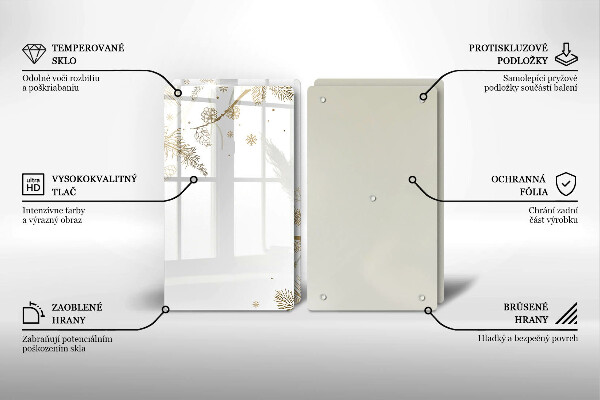 Worktop saver Winter decorations