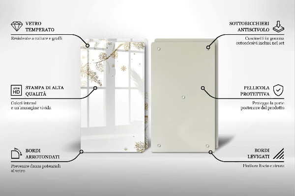 Worktop saver Winter decorations