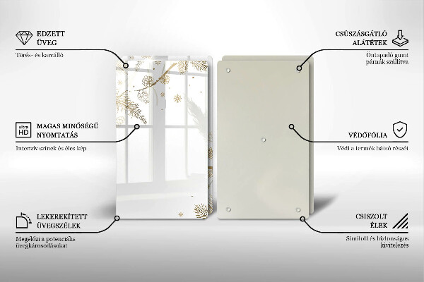 Worktop saver Winter decorations