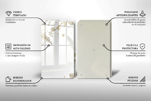 Worktop saver Winter decorations