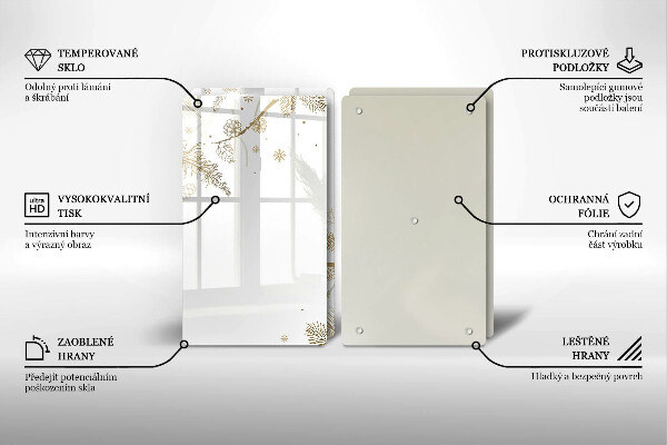 Worktop saver Winter decorations