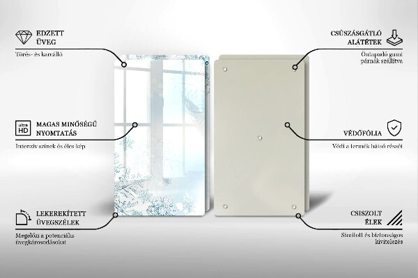 Worktop saver Snowflake