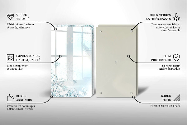 Worktop saver Snowflake