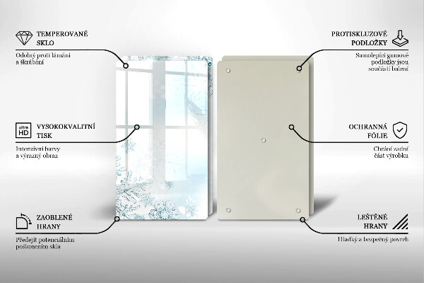 Worktop saver Snowflake