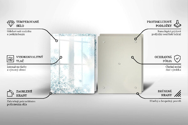 Worktop saver Snowflake