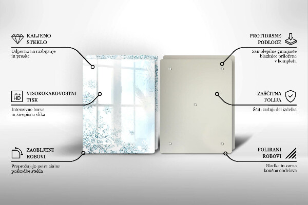 Worktop saver Snowflake