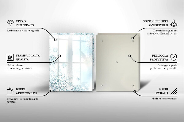 Worktop saver Snowflake