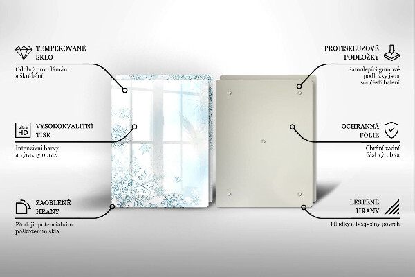 Worktop saver Snowflake