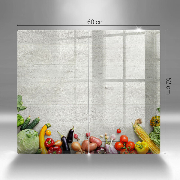 Work surface savers Vegetables on the boards