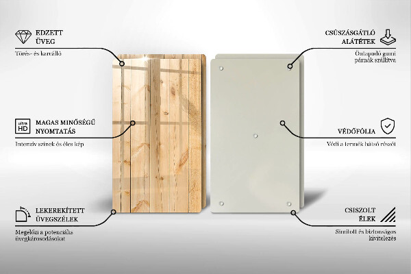 Work surface savers Delicate wooden boards