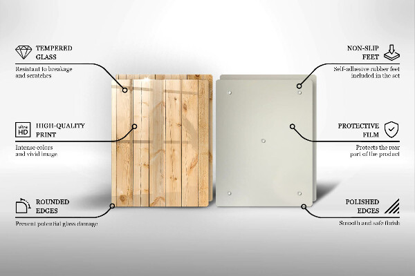 Work surface savers Delicate wooden boards