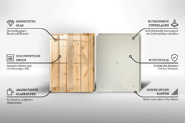 Work surface savers Delicate wooden boards