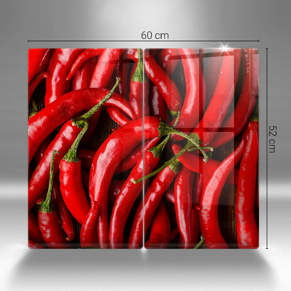 Work surface savers Hot chili peppers