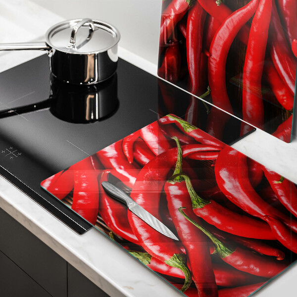 Work surface savers Hot chili peppers
