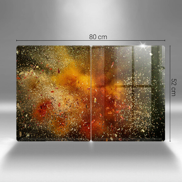 Kitchen worktop saver Colorful spices