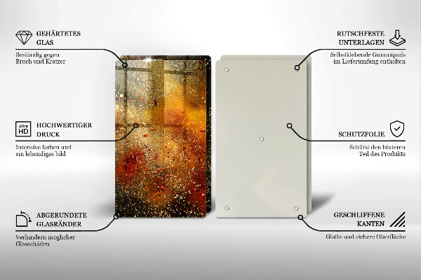 Kitchen worktop saver Colorful spices