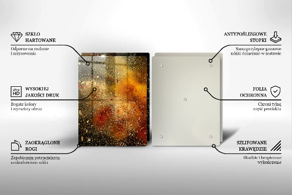 Kitchen worktop saver Colorful spices