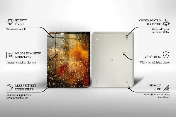 Kitchen worktop saver Colorful spices