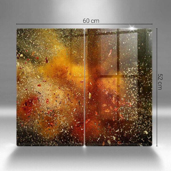 Kitchen worktop saver Colorful spices