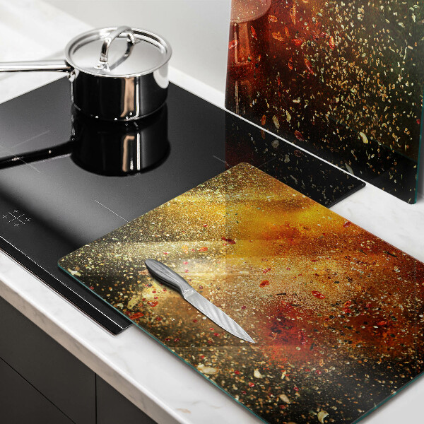 Kitchen worktop saver Colorful spices