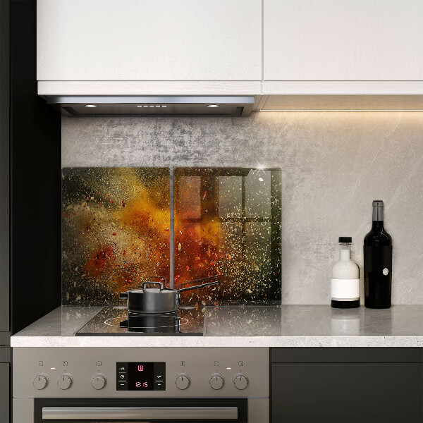 Kitchen worktop saver Colorful spices