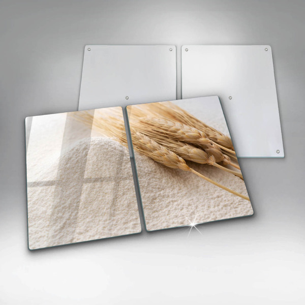 Induction hob cover Flour and cereals