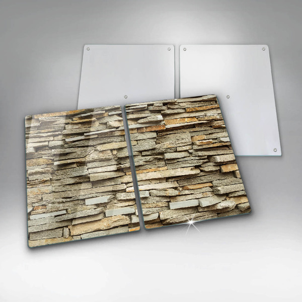 Induction hob cover Decorative stones