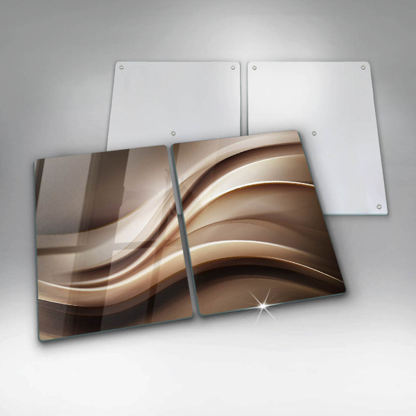 Kitchen worktop protector Abstraction mild lines