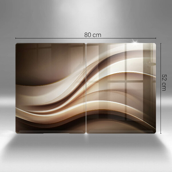 Kitchen worktop protector Abstraction mild lines