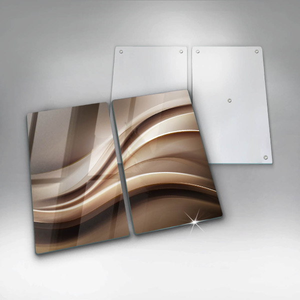 Kitchen worktop protector Abstraction mild lines