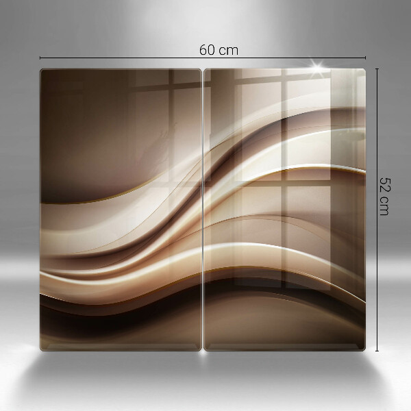 Kitchen worktop protector Abstraction mild lines